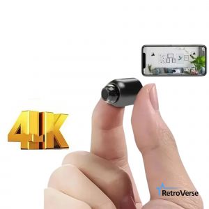 Mini Cam&eacute;ra 1080P HD WiFi Sans Fil Vision Nocturne D&eacute;tection de Mouvement - Neuf