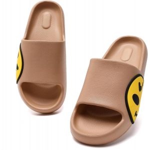 Kalanka-Femmes Hommes Plage Chaussons D'été Sliders Sandales,Chaussons Enfant Souples,Salle De Bains Piscine Douche Anti-Slip Pantoufles Tongs Pour Intérieur Et Extérieur - Neuf