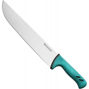 Couteau De Boucher Couteau Du Chef Couperet 310mm-Lame En Acier Au Molybd&egrave;ne &Agrave; Haute Teneur En Carbone-Couteau De Boucherie-Poign&eacute;e Ergonomique Et Antid&eacute;rapante - Neuf