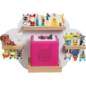 CAUC-Gieanoo Cloud Tonies &Eacute;tag&egrave;re Toniebox pour 12 &agrave; 15 figurines Tonie Signes Tonie &eacute;tag&egrave;res nuages Station de charge compatible pour chambre d'enfant, chambre de b&eacute;b&eacute; (blanc) - Neuf