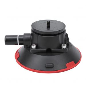 Base a ventouse pour equipement photographique avec trous de vis de 1/4 pouce, noire - Neuf
