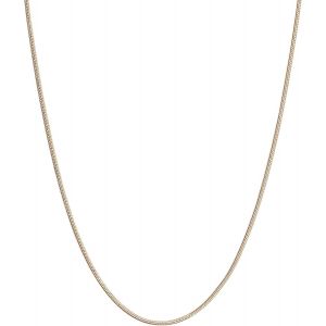 Trahoo-Collier Chaîne Serpent Femme Fine 1,2mm En Acier Inoxydable Avec Chaîne De Rallonge De 5cm, Longueur - 45/50/55/60/65/70/75cm - Neuf