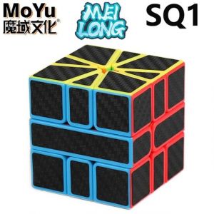 MoYu Meilong Cube magique 3x3 2x2 professionnel 4x4 spécial miroir vitesse Puzzle enfants jouets cadeau 3x3x3 Original hongrois Cubo Magico-SQ1 Cube B - Neuf