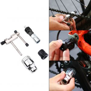 Ensemble De 4 Outils De Reparation Pour Chaine De Velo De Montagne, Extracteur De Manivelle Et Support Inferieur - Neuf