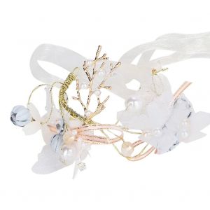 1 Bracelet A Fleurs Magnifique Pour Decoration De Mariage, Demoiselle D'honneur - Neuf