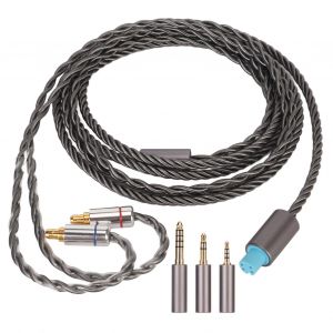 Cable d'ecouteurs IE500Pro, fiche 2,5 mm, 3,5 mm, 4,4 mm, pour ecouteurs Sennheiser IE100Pro, IE400Pro, IE500Pro, 1,2 m - Neuf