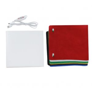 Mini boite d'eclairage portable a LED pour studio photo, 20 x 20 x 20 cm, intensite variable - Neuf
