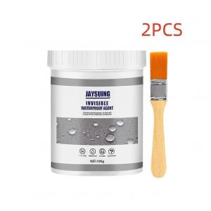 2pcs Agent D'étanchéité Imperméable À L'eau Colle Transparente Toilette Anti-Fuite Nano Colle Réparation De Toit Agent Cassé Scellant Piégeage De Fuite Outils De Réparation - Neuf