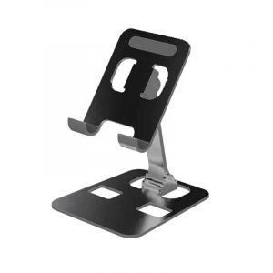 Support De Tablette Portable Universel En Alliage D'aluminium,Pour Ipad,R&eacute;glable,Flexible,Pliable,Paresseux,Bureau,T&eacute;l&eacute;phone Portable En Direct.Black. - Neuf