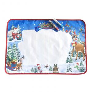 Tapis de dessin a l'eau, jouet educatif pour filles et gar&ccedil;ons a partir de 36 ans, cadeau de Noel, tapis de dessin a l'eau pour tout-petits, tableau de peinture a l'eau. - Neuf