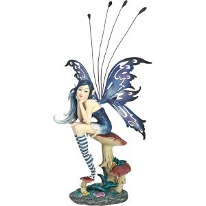 Mevronisshop-Qs232725 Statuette Sapphire La F&eacute;e Pepperwand, Multicolore, 7.5 X 20.5 X 23 Cm - Neuf