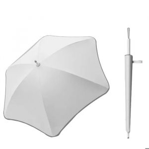Parasol - Confo® - 6 Os - Manuel - Alliage De Magnésium Et Aluminium - Diamètre 107 Cm - Neuf