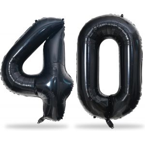 Grands Ballons Vert Sauge En Forme De Chiffre 30 ¿ 101,6 Cm ¿ Feuille D'Aluminium Olive 3 & 0 ¿ Auto-Gonflant ¿ Ballons Décoratifs De Fête Pour Femme ¿ 101,6 Cm - Neuf