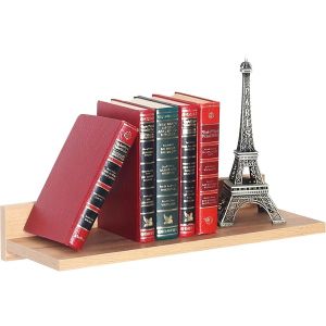 CMWX-Étagère Murale Rangement 45 x 8 x 19 cm WM056-EG Tablette Flottante Chêne Marron - Neuf