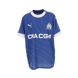Maillot De Football Puma Om Away Jsy Rep Jr Bleu Marine 152 Cm - Neuf