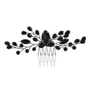 Accessoire De Cheveux De Mari¿¿E Luxueux : Peigne ¿¿ Cheveux En Cristal Et Strass, ¿¿Pingle ¿¿ Cheveux ¿¿L¿¿Gante Pour Bal De Promo Et Mariage. - Neuf