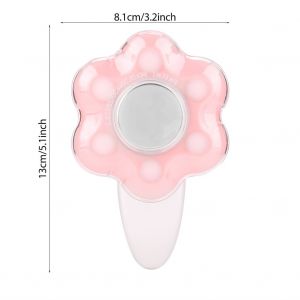 Masseur Electrique Pour Seins Et Tetons Pour Femme, 2 Couleurs, 3 Modes, Led, Lumiere Rouge, Agrandisseur De Poitrine - Neuf