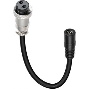 Dc 5.5 X 2.1 Mm To Gx-16 2 Pin Power Cable,Dc 5521 Female To Gx-16 Female Extension Cable For Led Lights,Drone Charging (0.25m/9 Feet)-Marque G&eacute;n&eacute;rale - Neuf