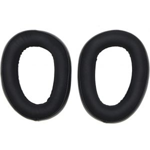 KAL-Paire De Coussinets D'Oreille En Cuir Pour Casque Sennheiser Gsp 600 Gsp 670 Gsp 500 Gsp 550 Noir - Neuf