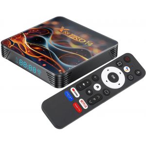 VornixorSarlshop-8K Android 14.0 TV Box 2025, Android Box 2 Go RAM 16 Go ROM Puces RK3518, Double Wi-FI 6 2,4 GHz/5 GHz Bluetooth 5.0 USB 3.0 Ethernet LAN HDR10 3D HD Smart TV Box Android Solutions S - Neuf