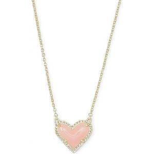 Collier Pendentif C?ur &Agrave; Longueur Ajustable Pour Femme, Bijou Fantaisie - Neuf