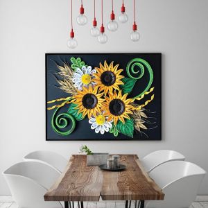 Kit de quilling en papier a faire soi-meme, motifs artisanaux, pour cultiver l'interet des enfants - Neuf
