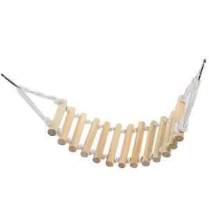 Pont Échelle En Bois Pour Gecko ¿ Jouet D'escalade Pour Reptiles Et Petits Animaux, Durable Et Sûr, Améliore L'habitat Et Encourage Le Jeu - Neuf