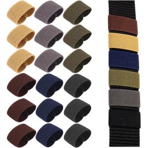 Jgd-Lot De 36 Passants De Ceinture &Eacute;lastiques En Nylon Pour Ceinture De Sac &Agrave; Dos - Accessoires Pour S&eacute;curiser Les Ceintures, Sacs &Agrave; Dos Et &Eacute;charpes - Neuf