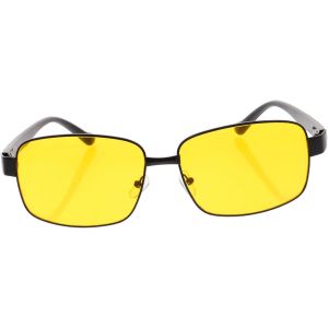 Kathlelxh-Lunettes De Vision Nocturne - Lunettes De Conduite De Nuit - Lunettes Anti-Reflets - Lunettes De Conduite De Nuit - Lunettes De Sport Pour Homme - Lunettes Jaunes - Lunettes De Con[H1587] - Neuf