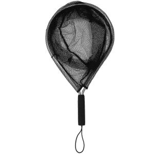 &Eacute;puisettes D'atterrissage En Aluminium P&ecirc;che &Agrave; La Mouche Poisson Saver Nylon Noeud Mesh Trout Hand Net - Neuf