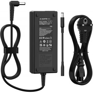 acdsgd-Chargeur Ordinateur Portable 120W Compatible avec ASUS FX504 UX510UW N56J N56VM N750 N500 G50 N53S N55 A15-120P1A PA-1121-28 ADP-120RH B, ROG GL502V GL752 VivoBook Pro 15 N580V N580G M580V 19V 6,32A - Neuf