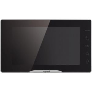 Ecran Intérieur Visiophone Easy Kit 7Pouces Noir Effet Mirroir[MAT791061] - Neuf