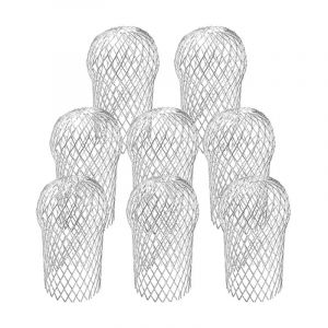 8-Pack De Tuyau De Descente De Gouttière Protecteur, Gouttière Filtre Tuyau De Descente De Gouttière Protecteur Empêche Le Blocage - Neuf
