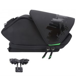 Sacoche De Selle De Velo Etanche Avec Poche Pour Bouteille D'eau - Neuf