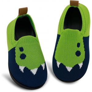 Bnhgc-Chaussons Pour Enfant Garçon Fille Garçon Fille Garçon Pieds Nus Enfants Pantoufles Licorne Renard Pantoufles Respirantes Antidérapantes Chaussures D'apprentissage De La Marche - Neuf