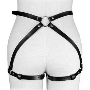 Punk Chaîne De Corps En Cuir Pour Harnais Femmes,Taille Harnais Ceinture Noir Gothique Chaîne De Jambe Réglable Ceinture Cuisse Jarretelles,Plage Boîte De Nuit Fête Discothèque Accessoires - Neuf