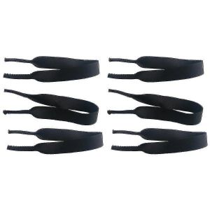 Lot De 6 Cordons De Lunettes R&eacute;glables En N&eacute;opr&egrave;ne Durable Pour Lunettes De Soleil, Lunettes De Protection Et Usage Quotidien - Neuf