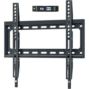 Md2361-K-02 Support Mural Fixe Ultra Fin Compatible Avec La Plupart Des T&eacute;l&eacute;viseurs De 26 &Agrave; 55"" Et De 45,5 Kg Maximum, Vesa Jusqu&iquest;&Agrave; 400 X 400 Mm - Neuf