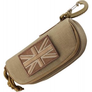 Tactical Molle Glasses Pouch, Tactical Eyeglasses Hard Case Shockproof Sunglasses Carrying Case Protective Box - Neuf