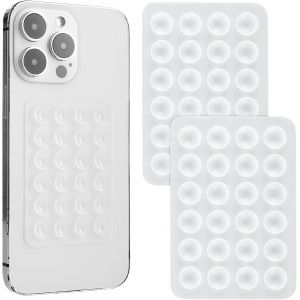Kalanka-Support De Téléphone Portable En Silicone, 2 Pièces, Ventouse En Silicone Double Face, Support De Téléphone Portable, Ventouses Extra Fortes, Support De Téléphone Portable Antidérapant Pour T - Neuf