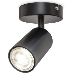 Eryi-I Spot Plafond I Pivotant I Orientable I Gu10 I Noir-Mat I Livré Sans Ampoule - Neuf