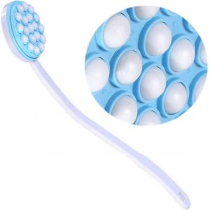 Applicateur De Lotion Pour Le Dos,Épurateur De Dos Facile À Long Poignée,Brosse Pour Le Corps De Masseur Pour Le Corps Pour La Crème Solaire,La Crème,La Crème Hydratante - Neuf