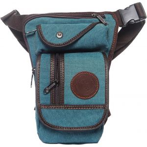 SJZG-Toile Drop Leg Sac Pour Hommes Femmes Taille Ceinture Tactique Militaire Poche Moto &Eacute;quitation V&eacute;lo Voyage Tactique &Agrave; L'Ext&eacute;rieur Sports Bum Fanny Pack - Neuf