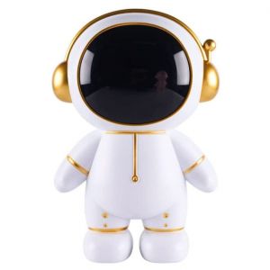 Or l'Astronaute Tirelire Boîte Argent pour les Factures et les Pièces de monnaie, Idéal pour les Garçons et les Filles, pour Ranger les Jouets, Décoration de Salle, Anniversaire - Neuf