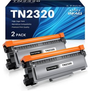 ERYI-Tn2320 Tn-2320 Cartouche De Toner Remplacement Pour Brother Tn2310 Tn-2310 Pour Dcp-L2520Dw Mfc-L2720Dw Mfc-L2700Dw Mfc-L2700Dn Dcp-L2560Dw Dcp-L2500D L2740Dw (Noir, 2-Pack) - Neuf