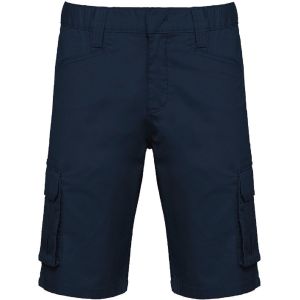 Bermuda Multipoches - Homme - Wk713 - Bleu Marine - Neuf