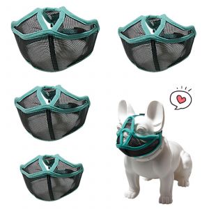 Hjlian Museliere Anti-Morsure Et Anti-Ingestion Accidentelle Pour Bouledogue - Noir, Taille S - Neuf