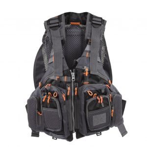 Gilet De PêChe Sac à Dos Bretelles RéGlables Et Ceinture Noir Taille Moyenne Pour Hommes Et Femmes Activité De Plein Air - Neuf