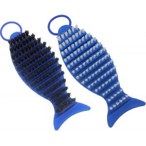 Lot De 2 Brosses Pour Barres D'halt&egrave;res, Brosses En Nylon Pour Le Nettoyage Des Barres Lest&eacute;es, Brosse Rigide Pour Barres D'entra&icirc;nement De Musculation, Halt&egrave;res, Etc. - Neuf
