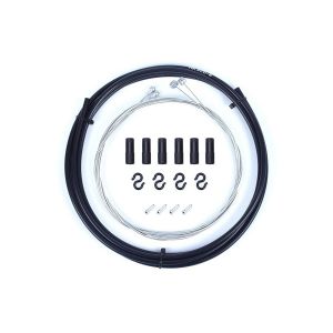 Kit de gaines de c&acirc;bles de freins pour v&eacute;los de montagne et de route - Comprend c&acirc;bles, embouts, crochets en S et ferrures - Neuf